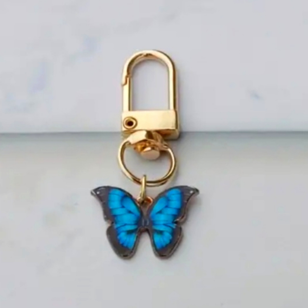 Butterfly Purse Charm/Keychain - Picture 3 of 6